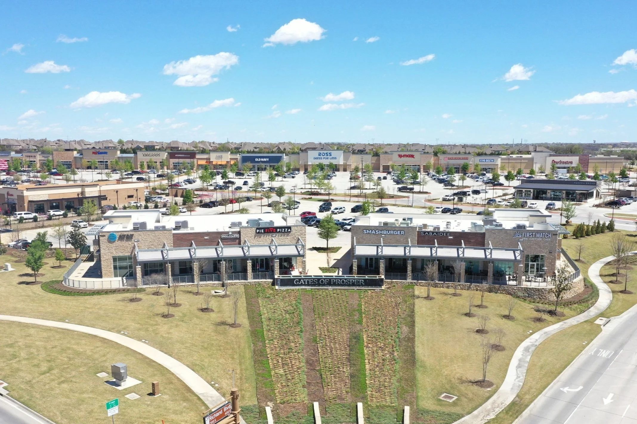 Turf installation in Prosper, TX