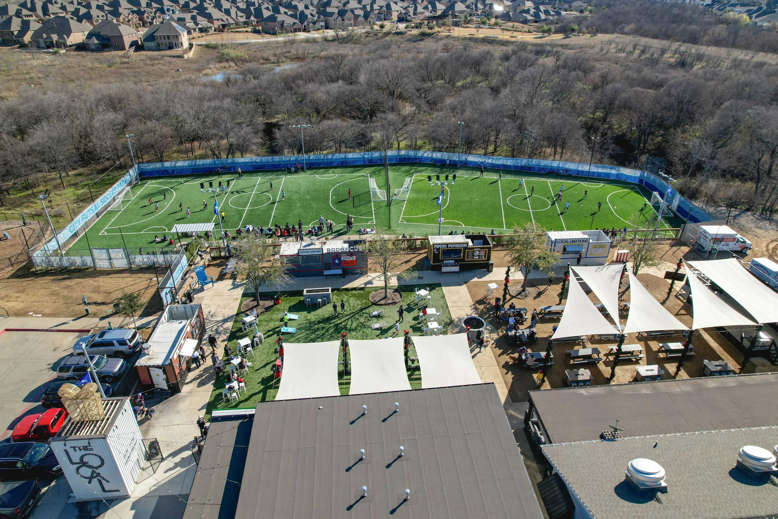 Turf installation in The Colony, TX